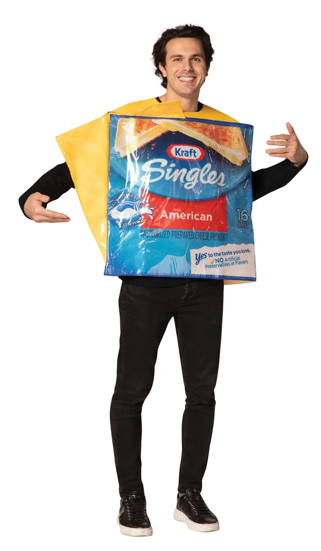 Rasta Imposta Kraft Singles Kostüm Käse Tunika One Size