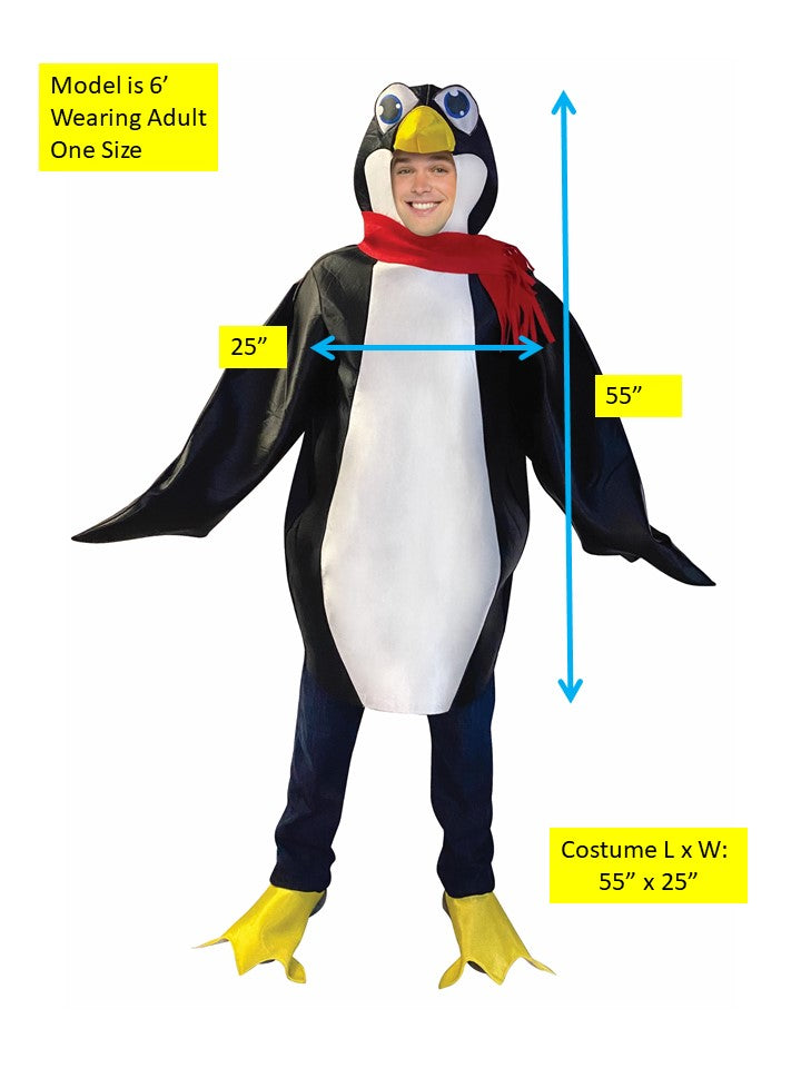 Rasta Imposta Ultimate Penguin Kostüm Einheitsgröße Unisex