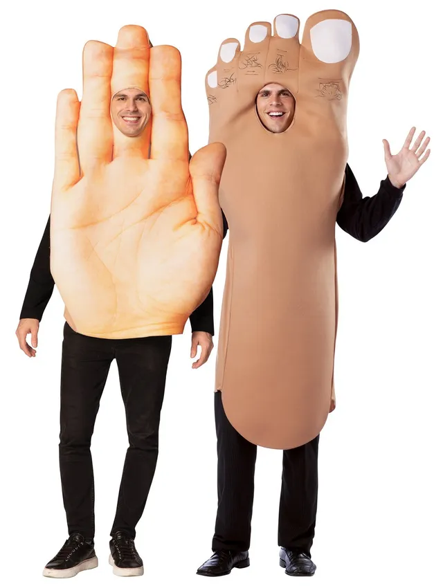 Rasta Imposta Hand and Big Foot Paarkostüm One Size Unisex