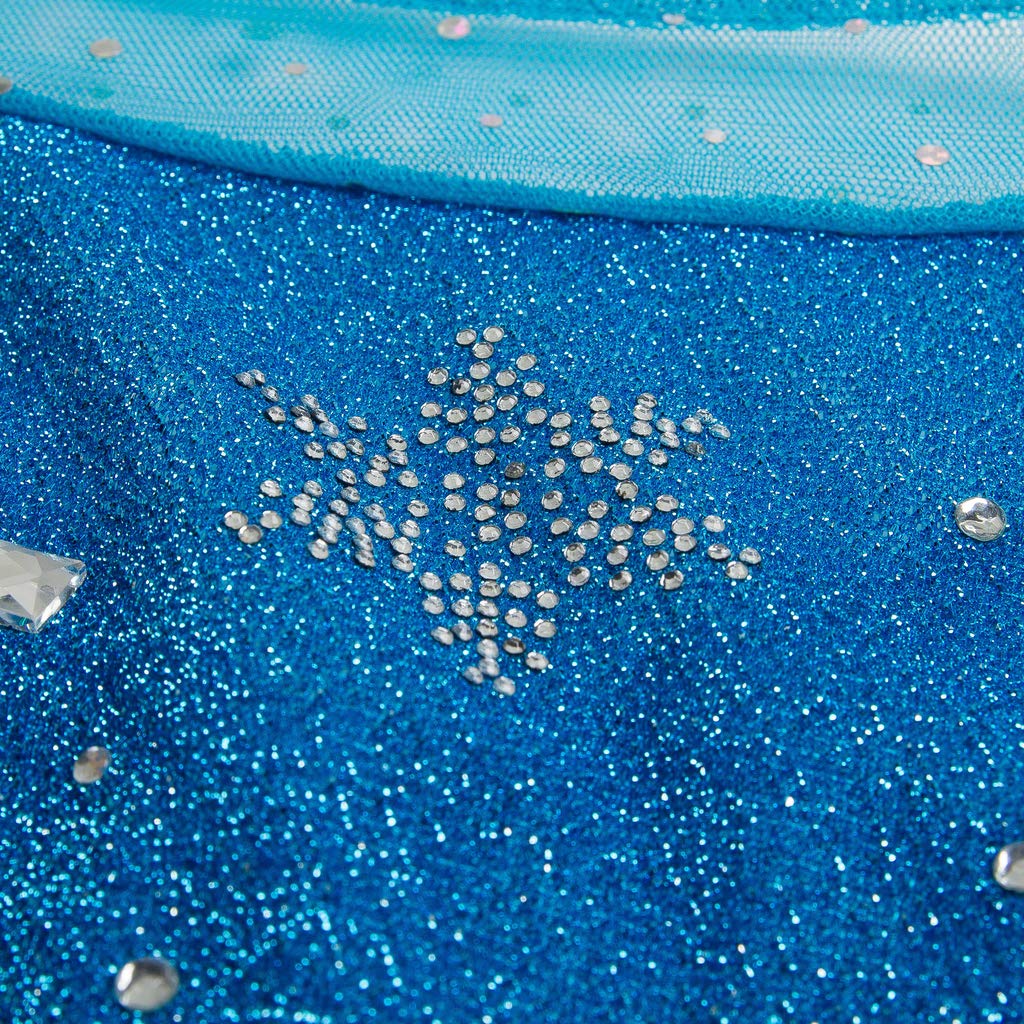 Katara Prinzessin Elsa Kleid Blau Glitzer Kostüm S Damen
