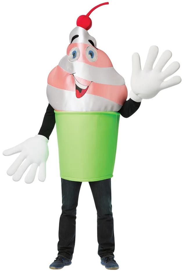 Rasta Imposta Yogurt Mascot Kostüm One Size Joghurtbecher