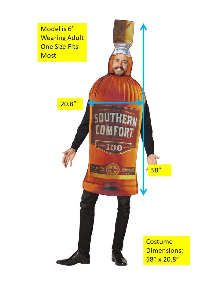 Rasta Imposta Southern Comfort Flaschenkostüm One Size