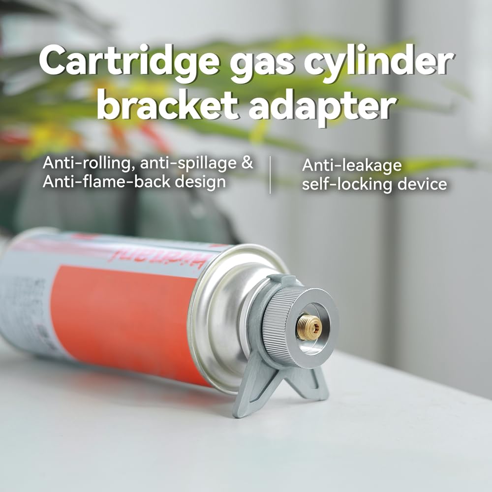 REDSUN Stove Accessories Butangas Adapter EN417 2er-Pack