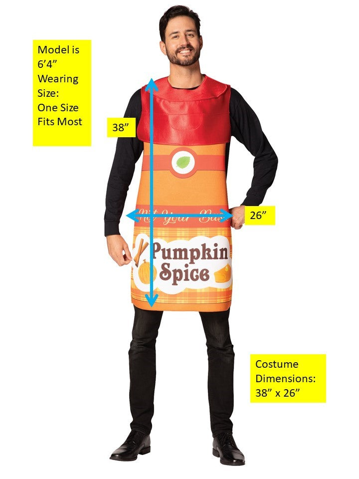 Rasta Imposta Pumpkin Spice Erwachsenenkostüm One Size