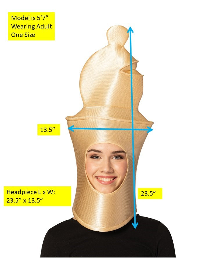 Rasta Imposta Beige Bishop Schach Kopfteil One Size