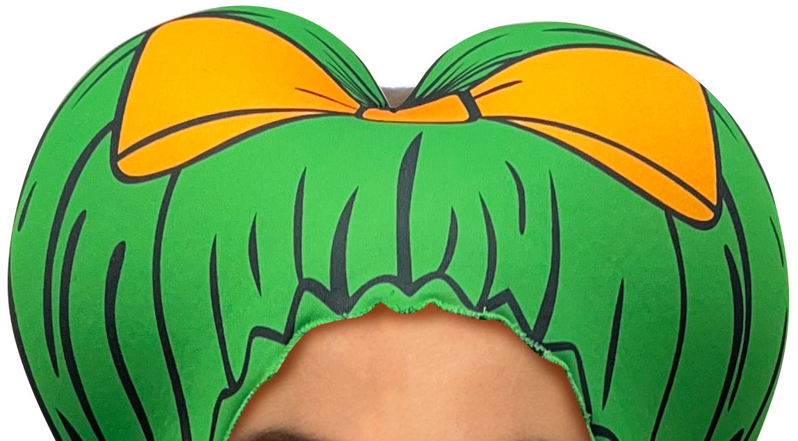 Rasta Imposta Green Bouffant Perücke Grün Einheitsgröße