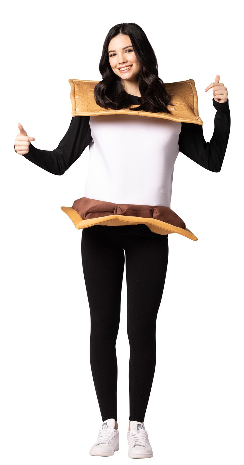 Rasta Imposta S'Mores Kostüm One Size Schoko Polyester