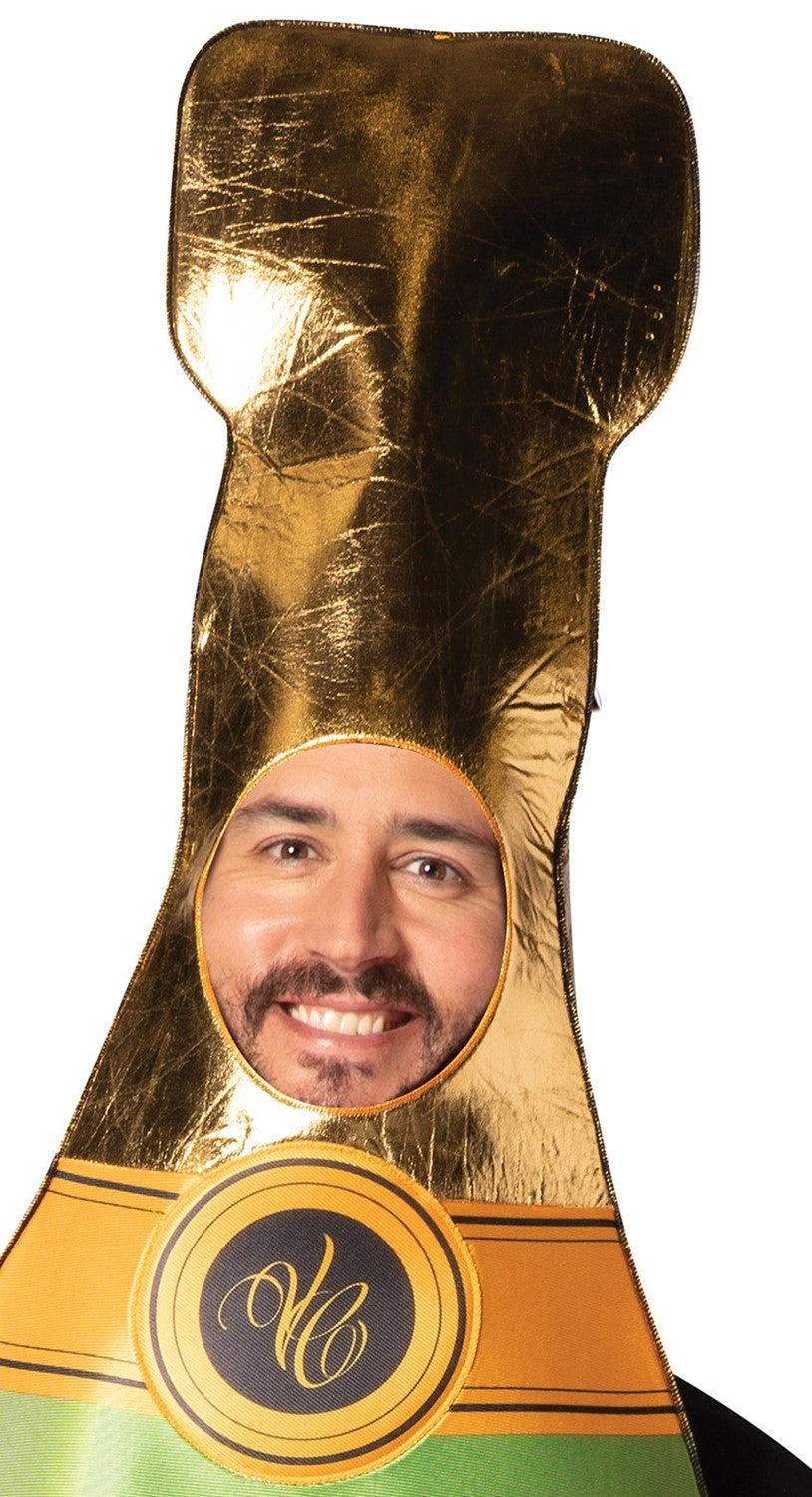 Rasta Imposta Champagne Bottle Paarkostüm One Size Sekt 2-teilig