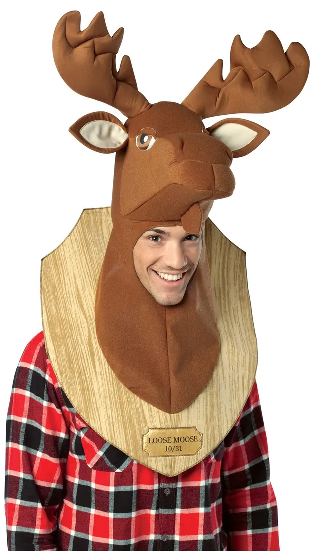 Rasta Imposta Loose Moose Kopfteil Erwachsene One Size Trophäe