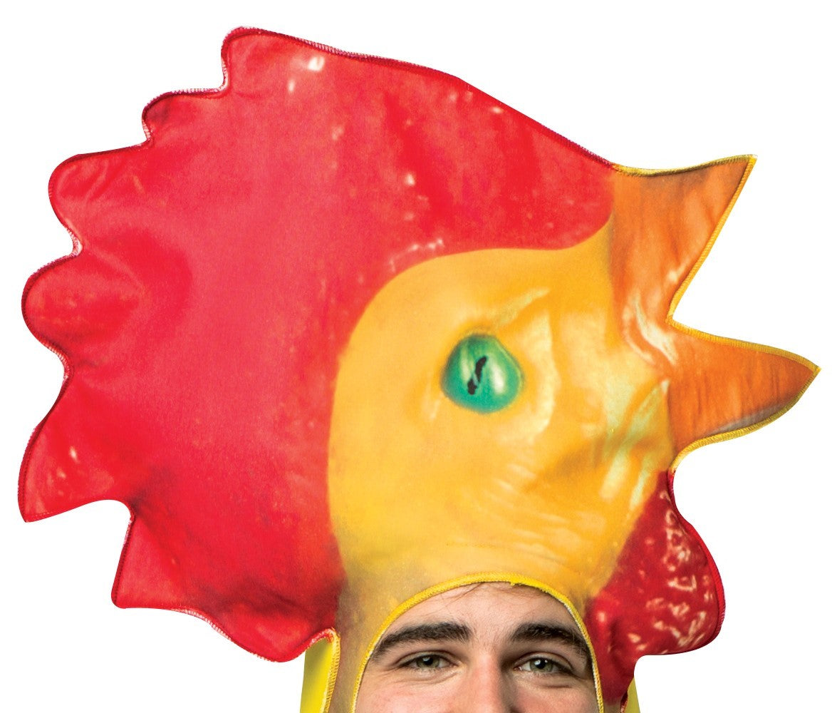 Rasta Imposta Chicken Kostüm Einheitsgröße Kapuze