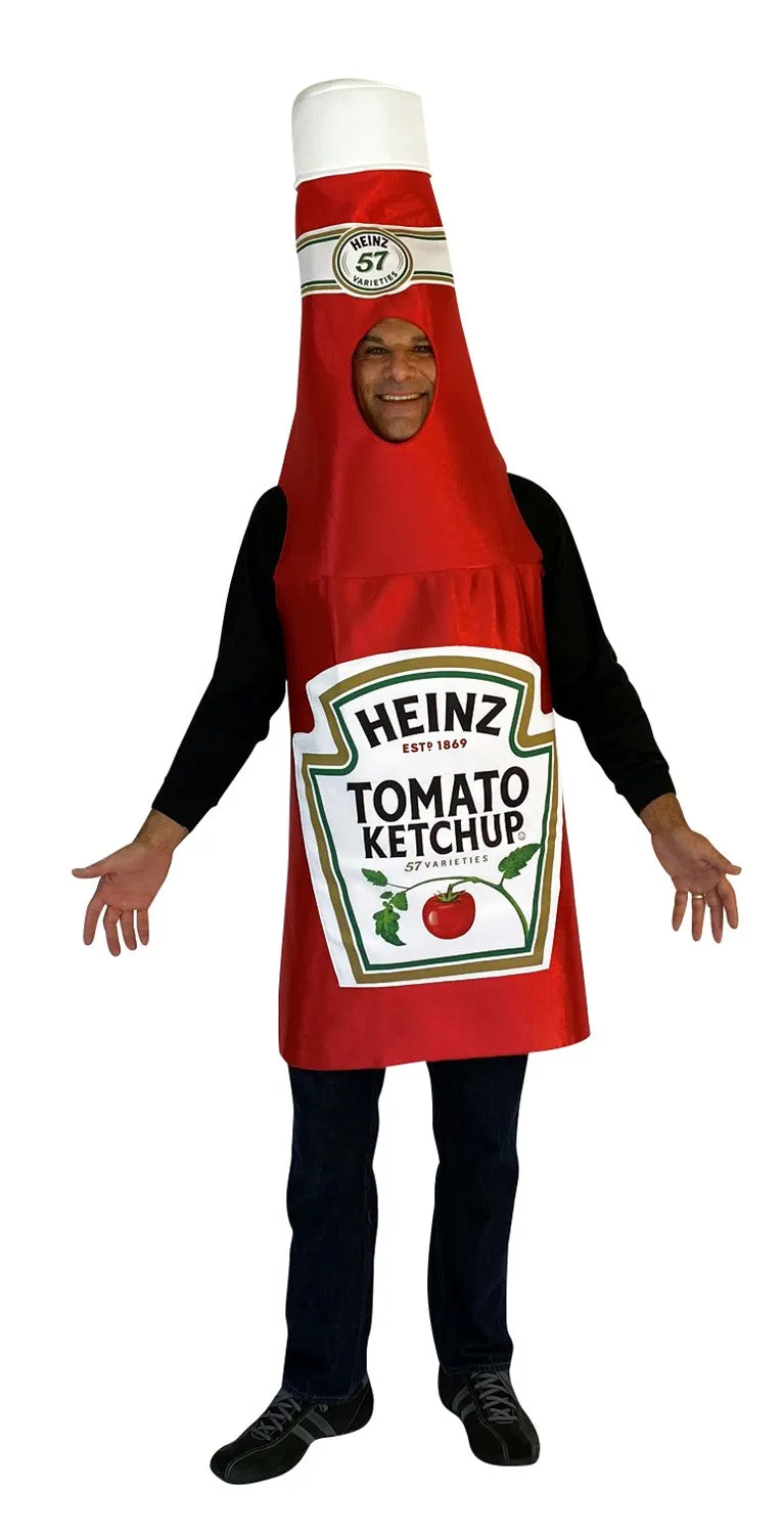 Rasta Imposta Heinz Ketchup Flaschenkostüm One Size