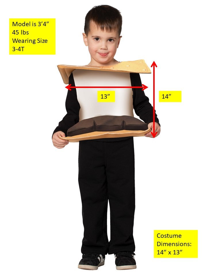 Rasta Imposta S'Mores Kinderkostüm 3-4 Tunika