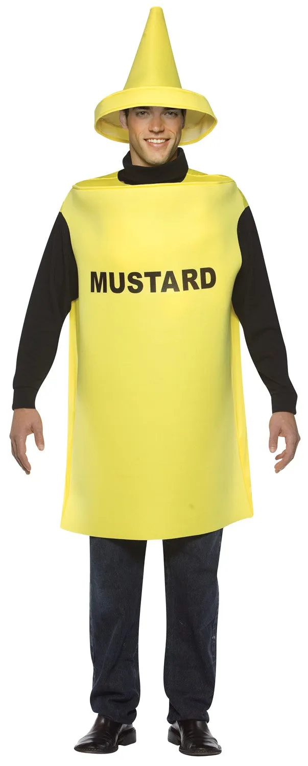 Rasta Imposta Yellow Mustard Kostüm One Size Senf