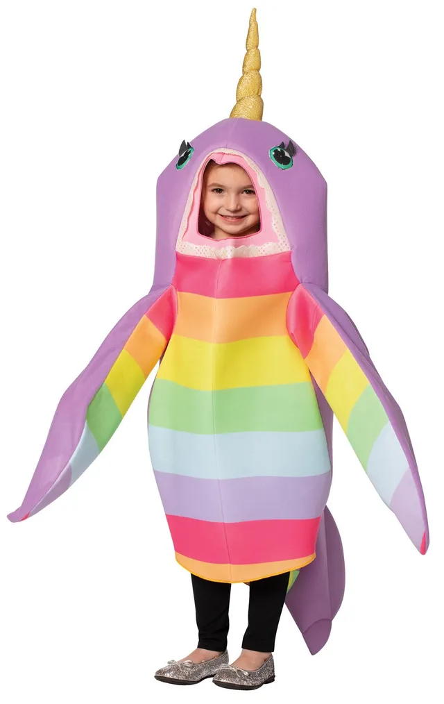 Rasta Imposta Narwhal Kostüm Kind 4-6 Tunika Polyester