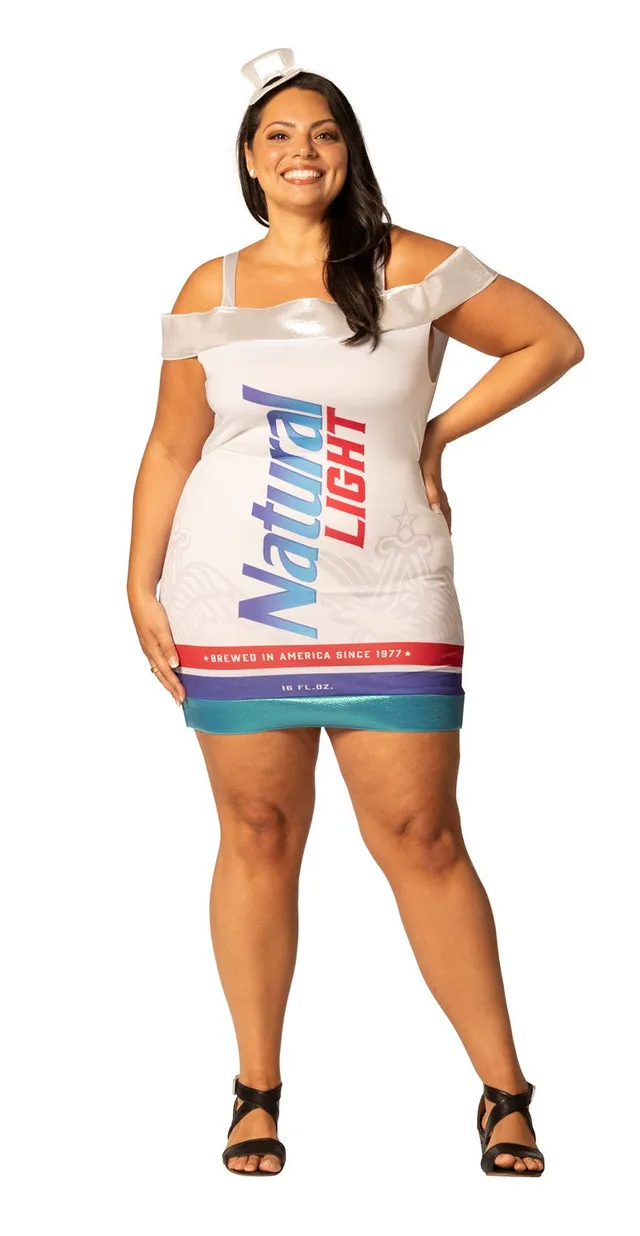 Rasta Imposta Natural Light Bier Kleid Damen L-XL Spandex