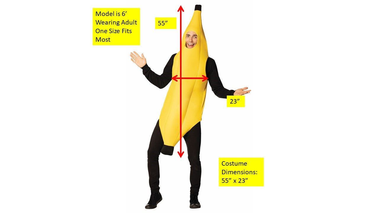 Rasta Imposta Ultimate Banana 6 Pack Kostüm Bananenbündel