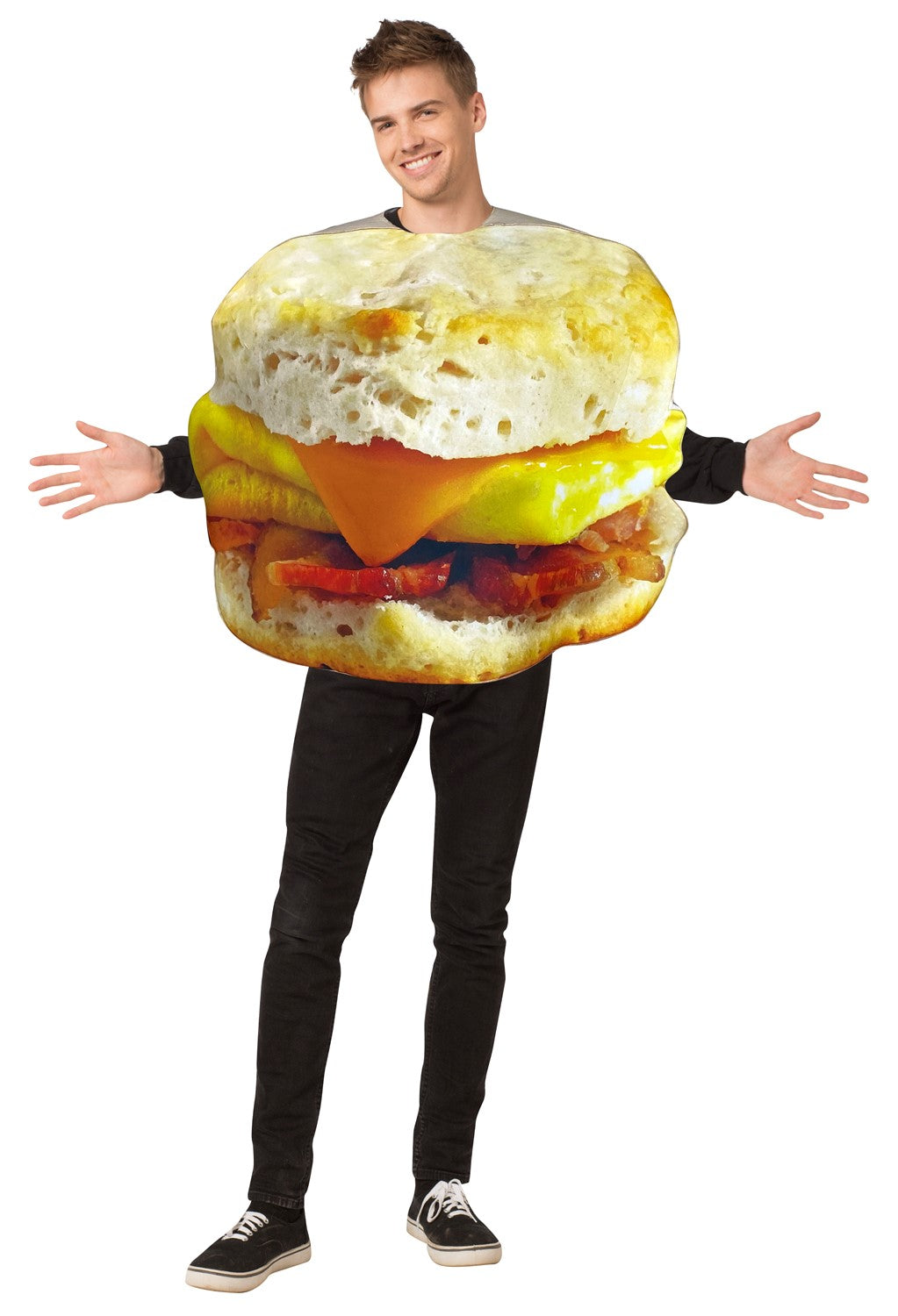 Rasta Imposta Get Real Breakfast Sandwich Kostüm Einheitsgr