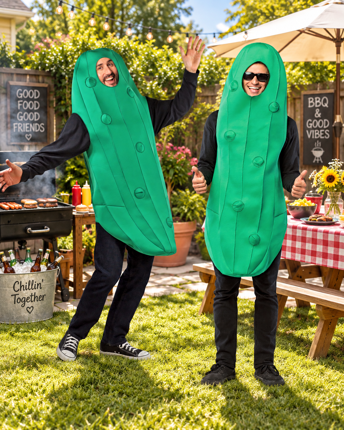 Rasta Imposta Pickle Kostüm One Size Gurke 3D
