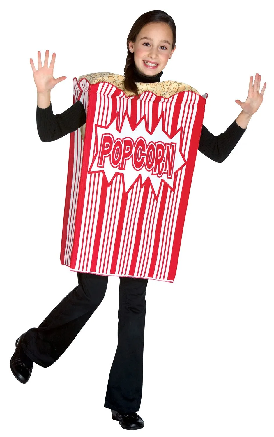 Rasta Imposta Movie Night Popcorn Kinder Kostüm 7-10