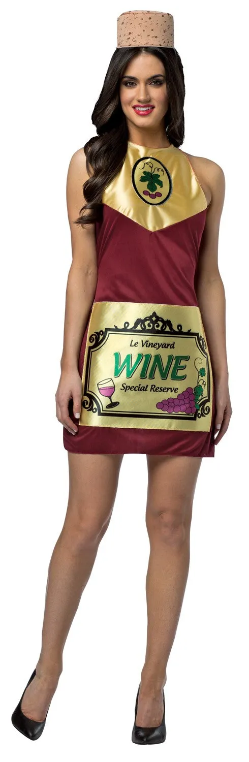 Rasta Imposta Wine Weinkostüm Kleid mit Hut Gr. 2-6