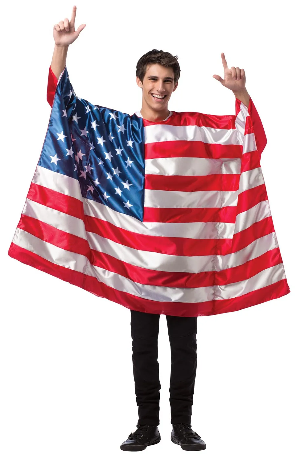 Rasta Imposta USA Flag Tunika Kostüm One Size