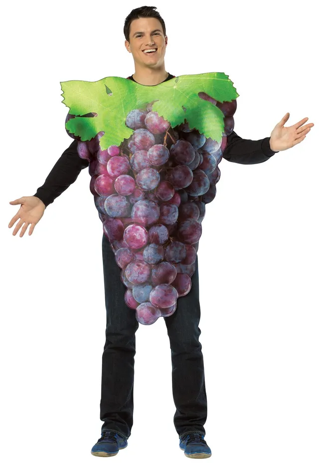 Rasta Imposta Grapes Erwachsenenkostüm Trauben Einheitsgröße