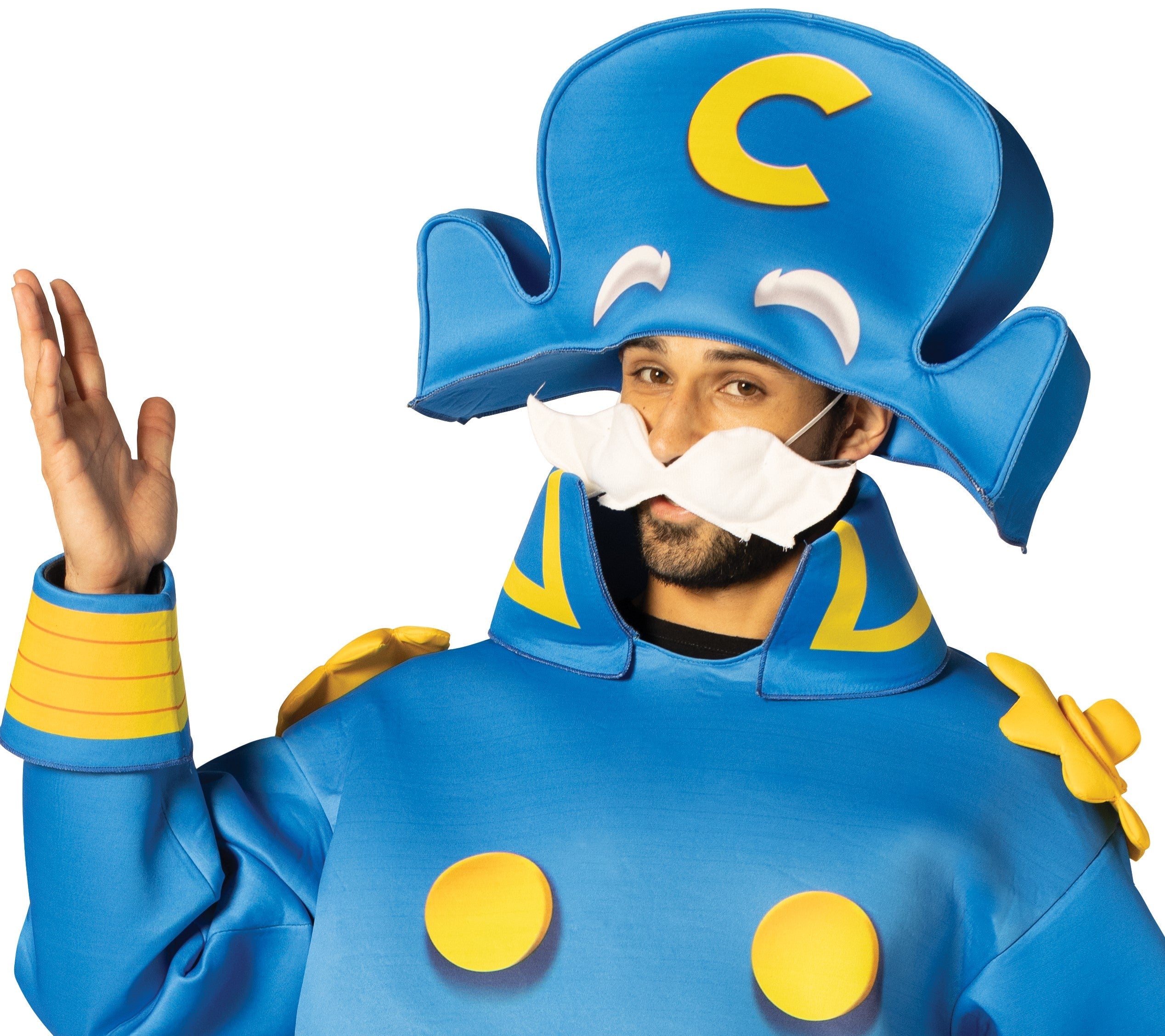 Rasta Imposta Cap'n Crunch Kostüm Einheitsgröße Schaum