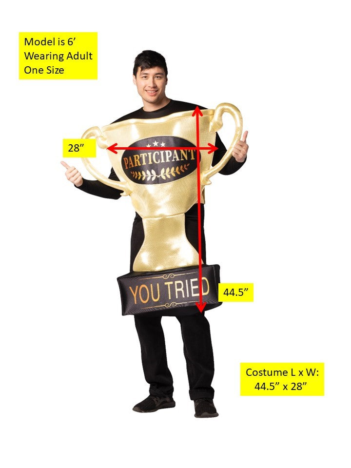Rasta Imposta Participant Trophy Pokal Kostüm Einheitsgröße