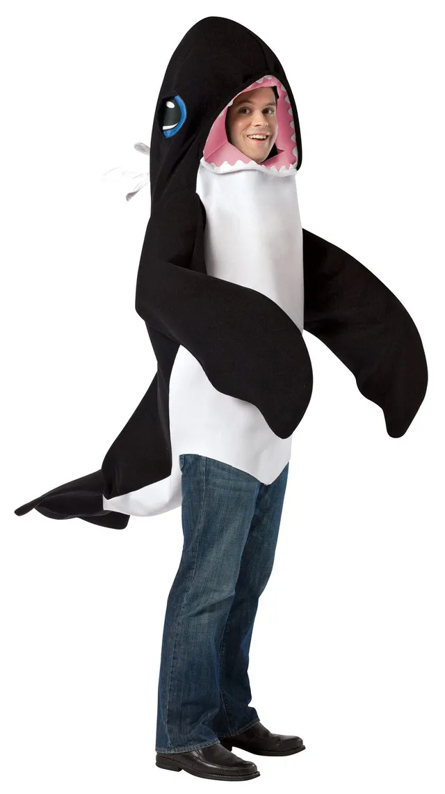 Rasta Imposta Deluxe Killer Whale Walkostüm One Size
