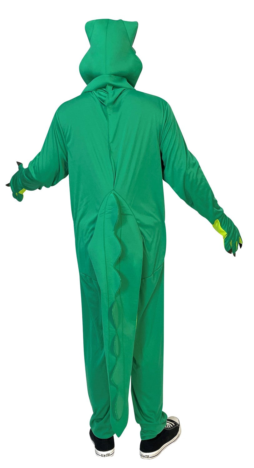 Rasta Imposta Alligator Kostüm Erwachsene Overall mit Kopfteil