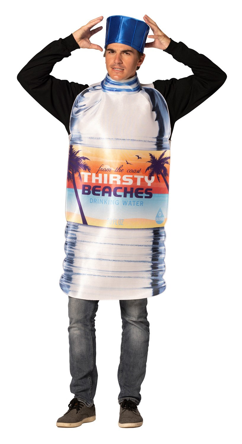 Rasta Imposta Plastic Water Bottle Kostüm Einheitsgröße Schaum