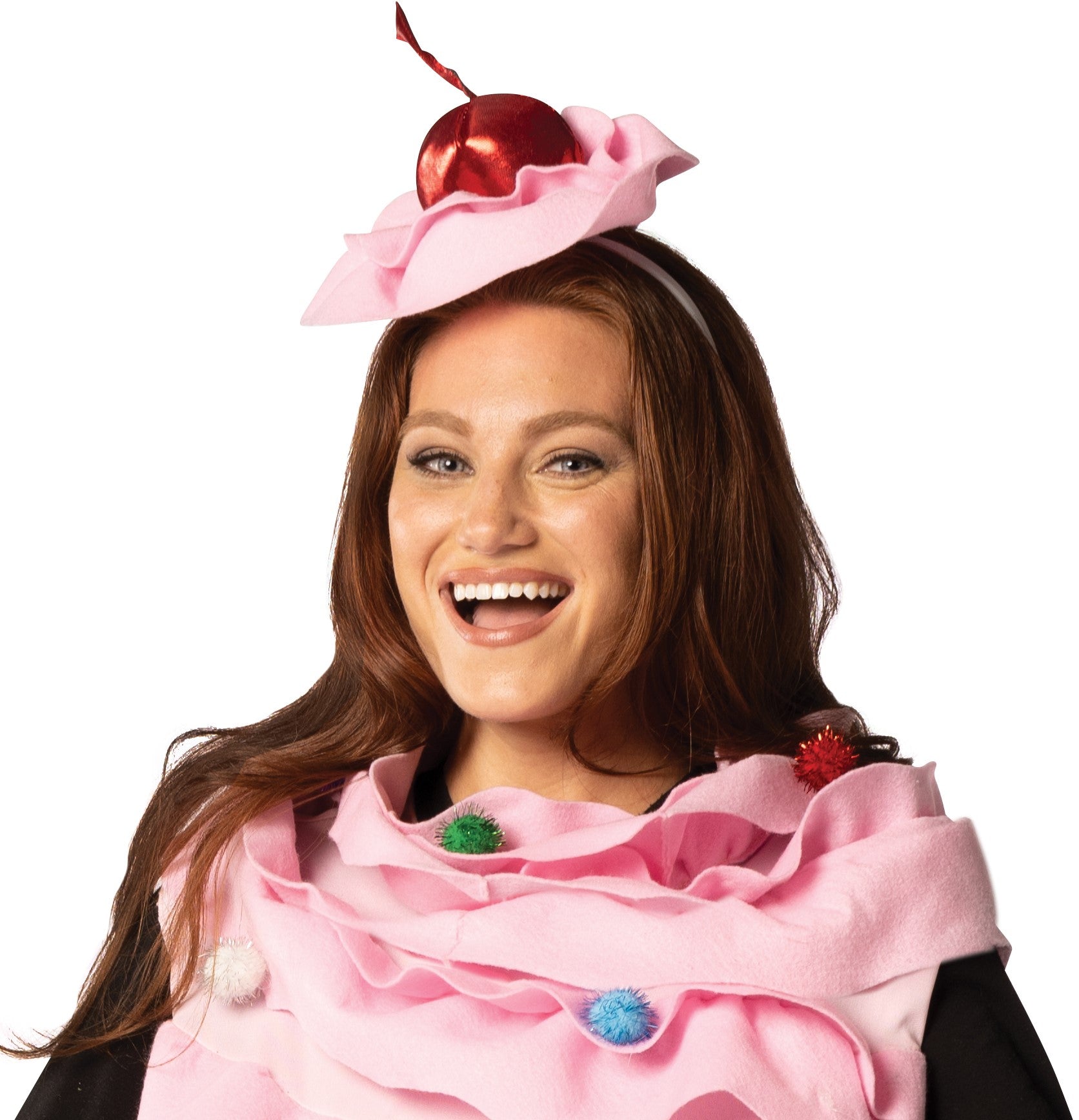 Rasta Imposta Ultimate Cupcake Kostüm Einheitsgröße mit Kirsche