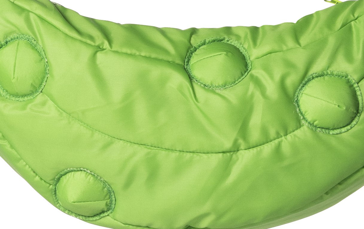 Rasta Imposta Pickle Quilted Puffer Tote Bag Nylon Grün