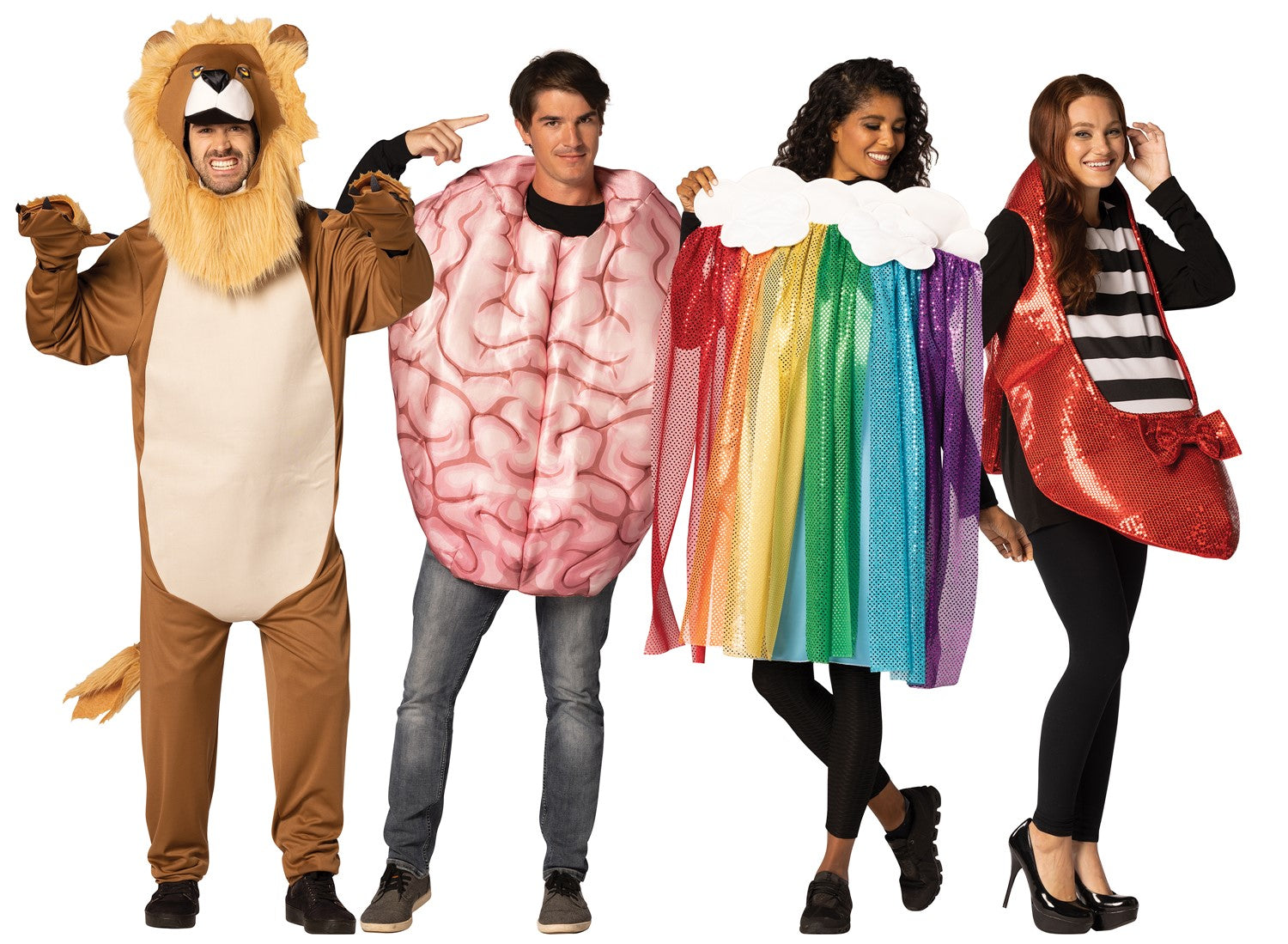 Rasta Imposta Brain Rainbow Lion Slipper Gruppenkostüm