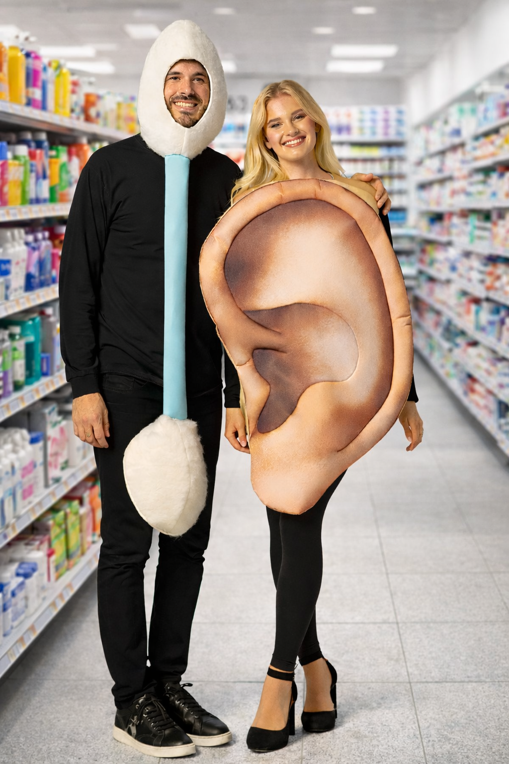 Rasta Imposta Cotton Swab & Ear Paarkostüm Einheitsgröße