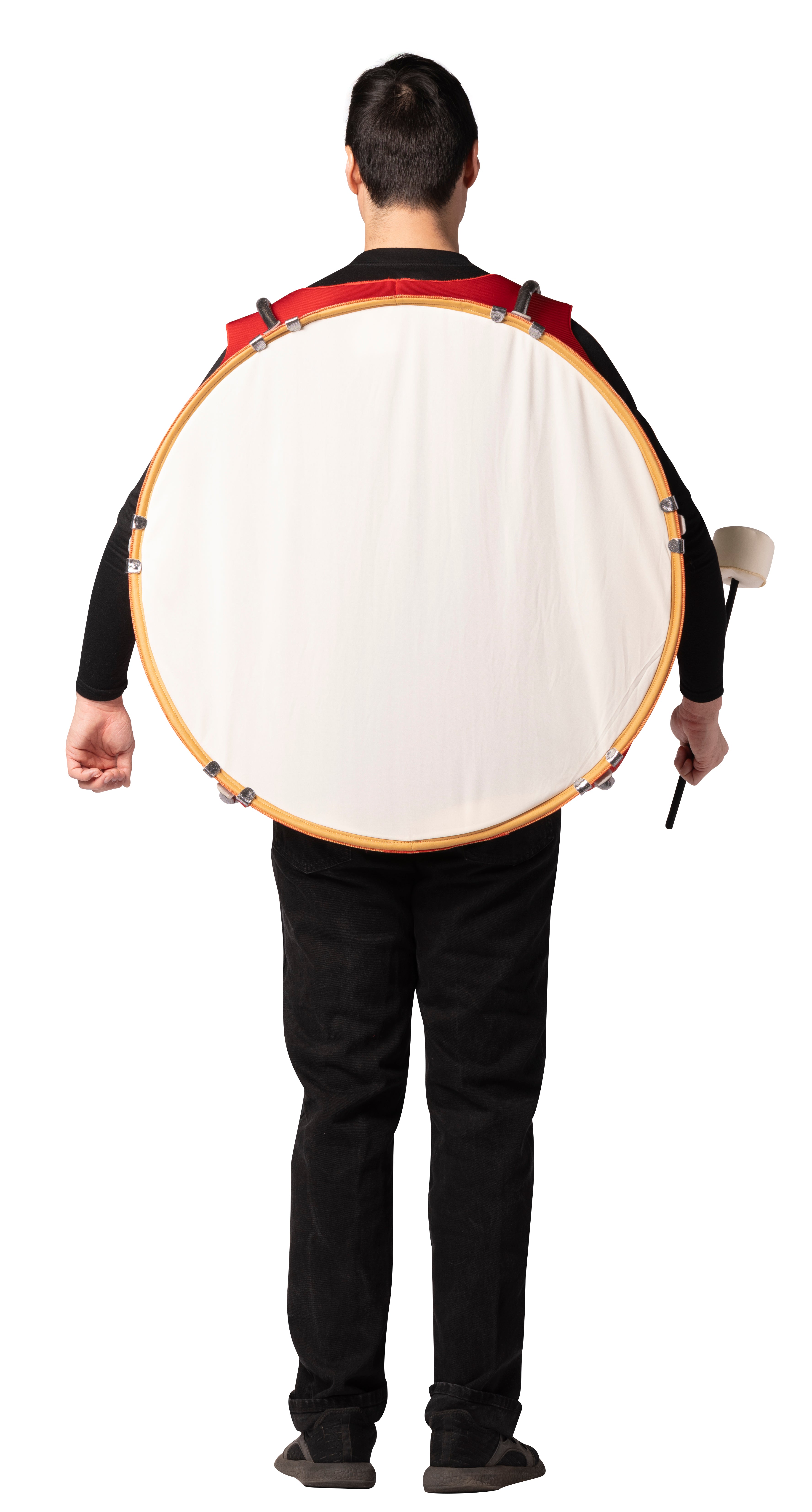 Rasta Imposta Bass Drum Kostüm mit Sound Einheitsgröße
