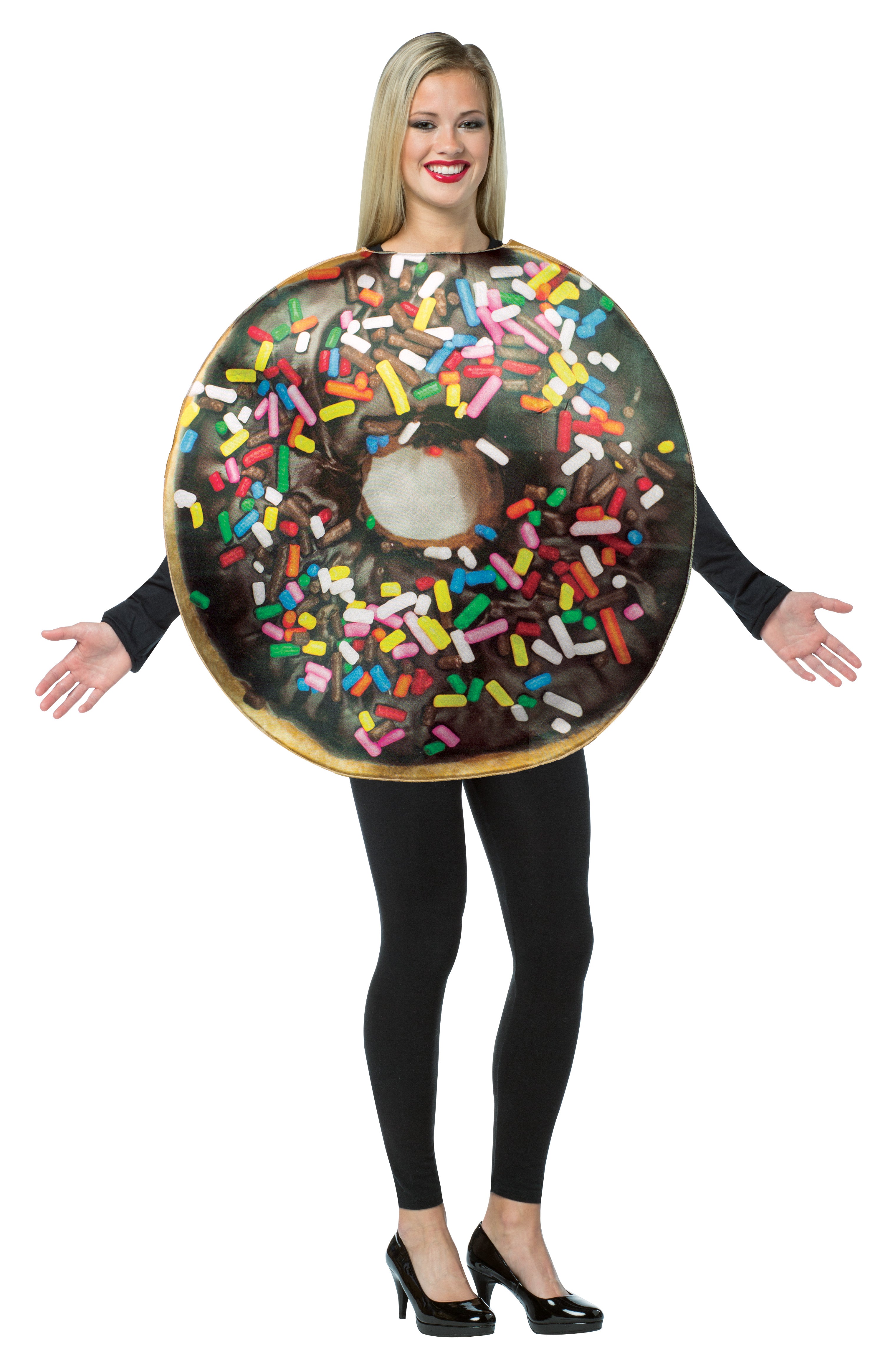 Rasta Imposta Chocolate Doughnut Kostüm One Size Streusel