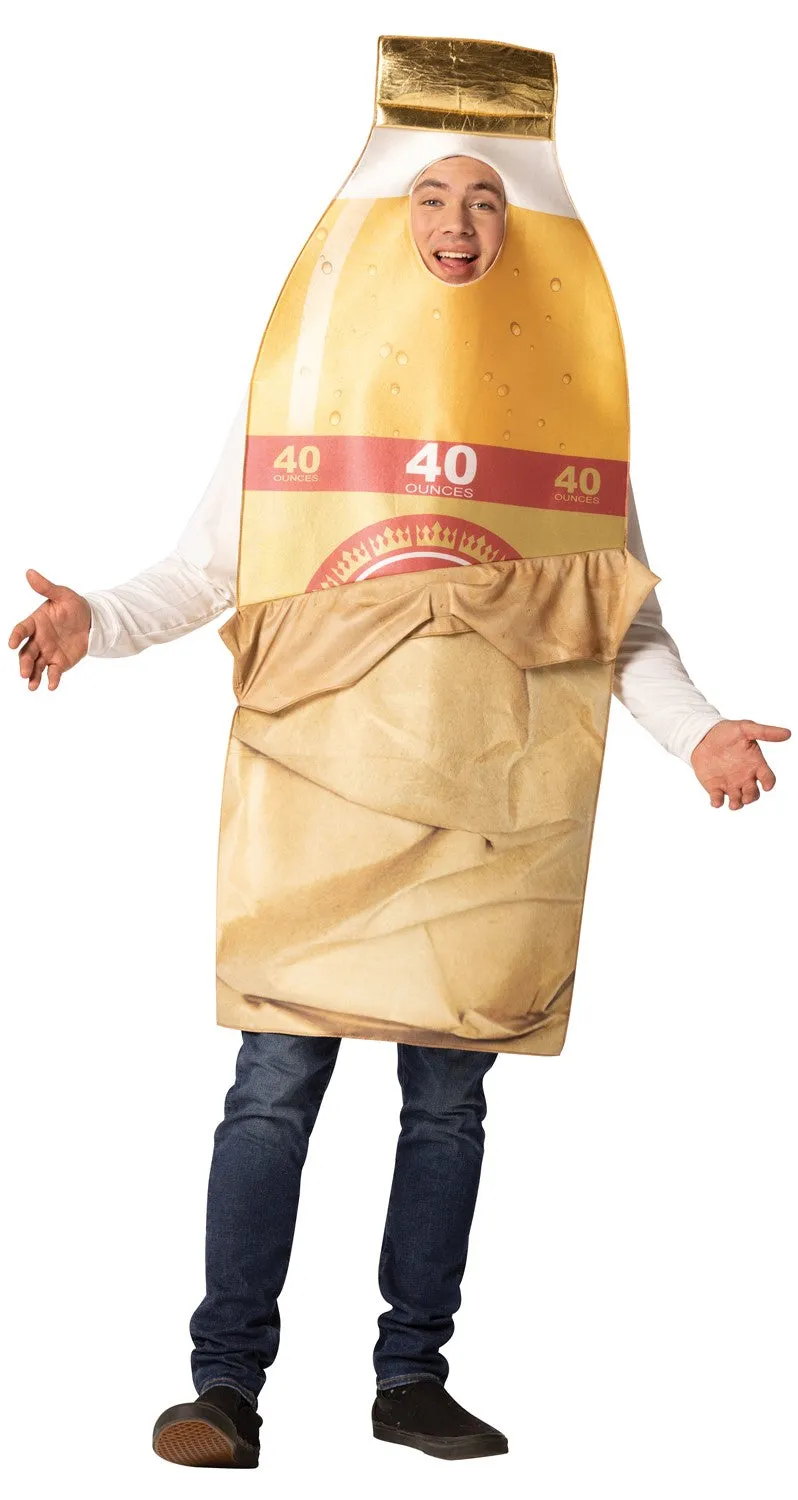 Rasta Imposta 40 oz Flasche Brown Bag Kostüm Einheitsgröße