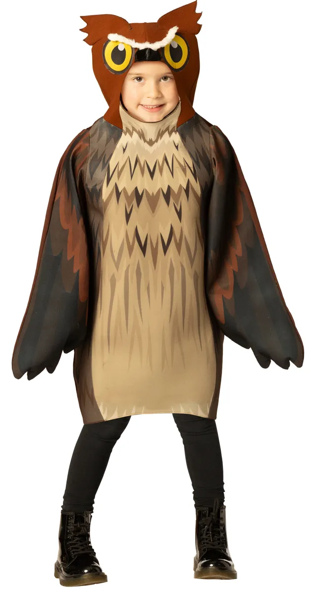 Rasta Imposta Owl Eulen-Kostuem Kinder Groesse 3-6