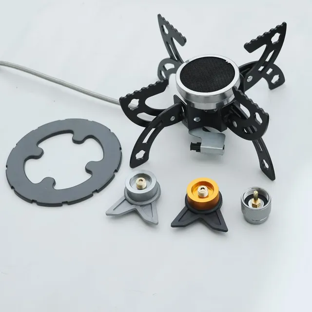 REDSUN FD1 Gaskocher Infrarot Set mit Topfträger