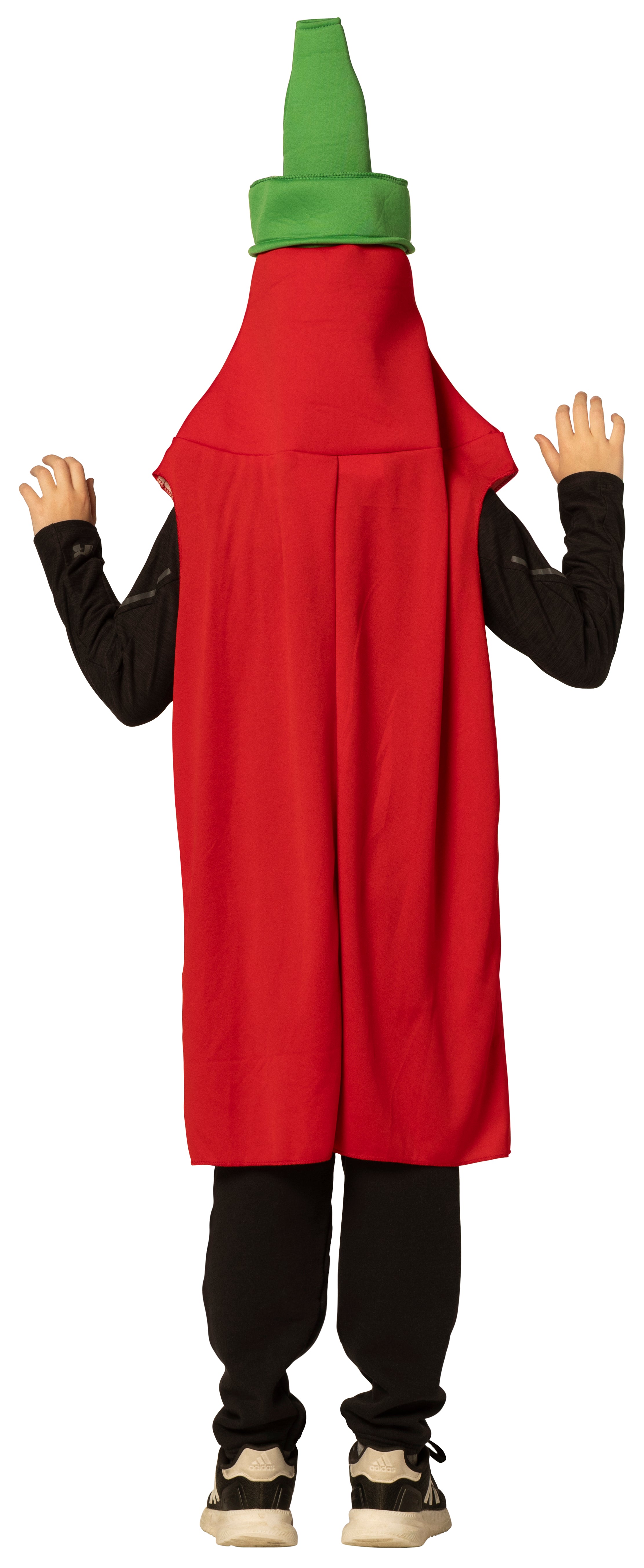 Rasta Imposta Sriracha Kostüm Kinder 7-10 Flaschen-Tunika