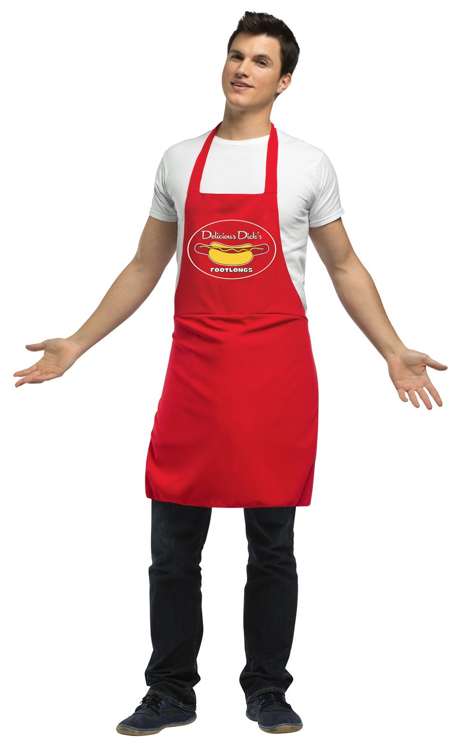 Rasta Imposta Hot Dog Vendor Kostüm Schürze Einheitsgröße