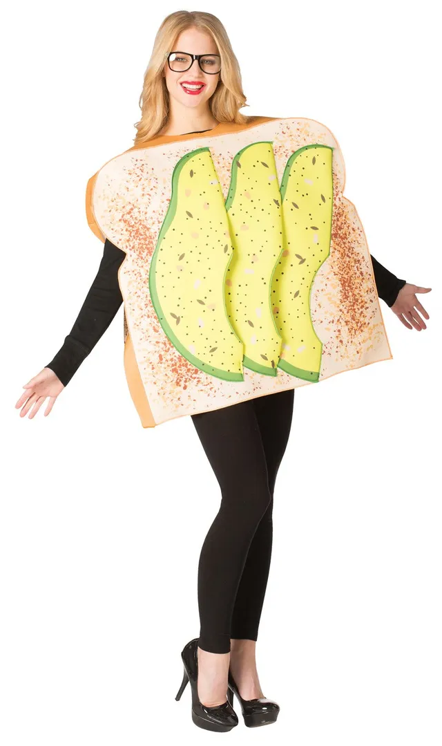 Rasta Imposta Avocado Toast Kostüm Erwachsene One Size Tunika