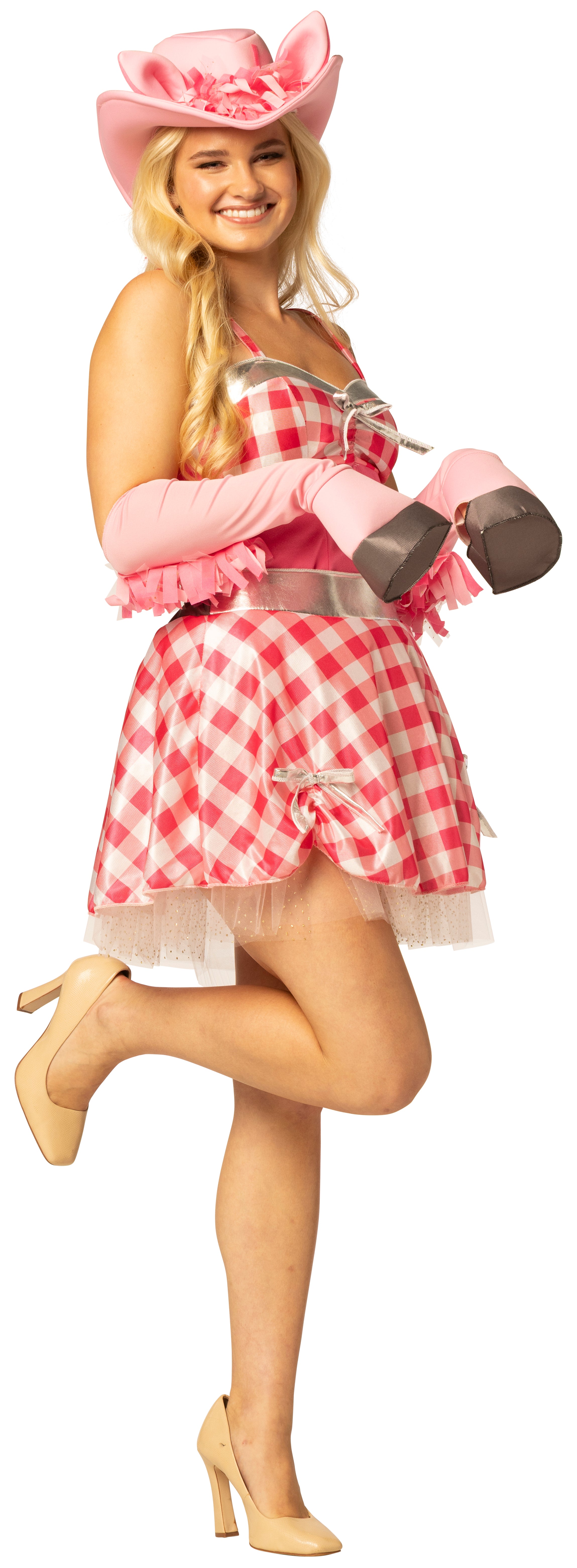Rasta Imposta Pink Pony Gal Kostüm Damen 6-10 Tüllmähne