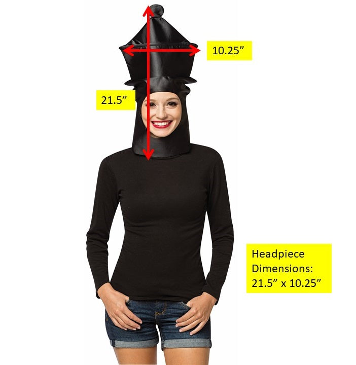 Rasta Imposta Queen Chess Headpiece Maske Einheitsgröße
