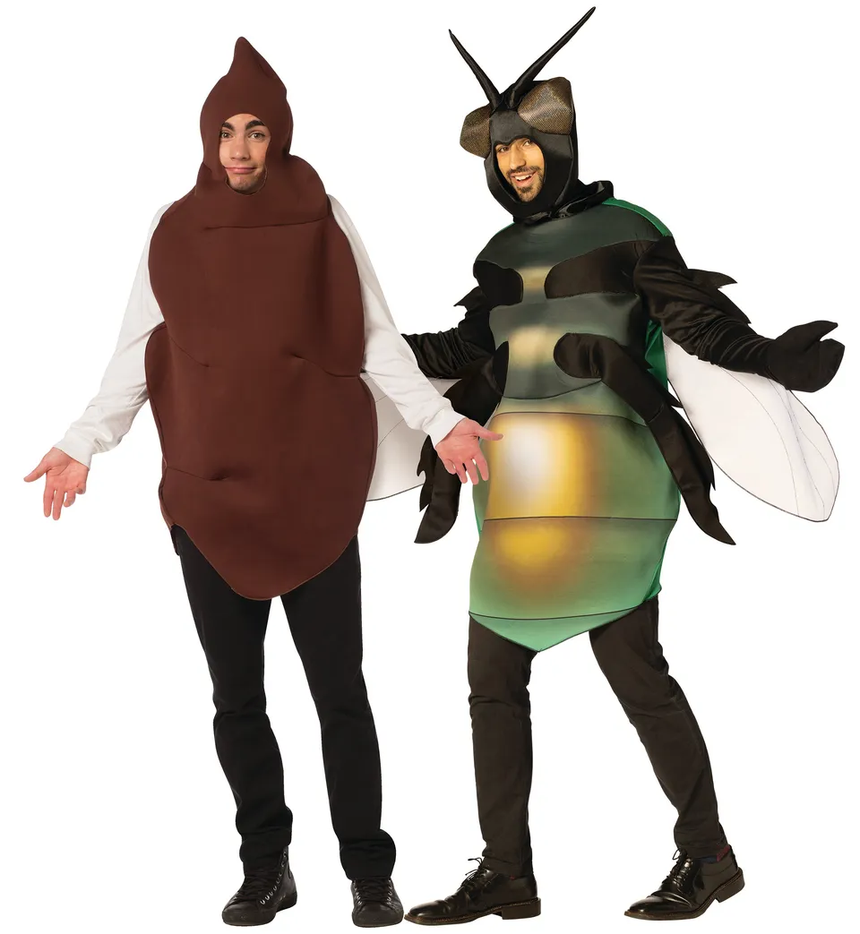 Rasta Imposta Poop & Fly Partnerkostüm Set Einheitsgröße
