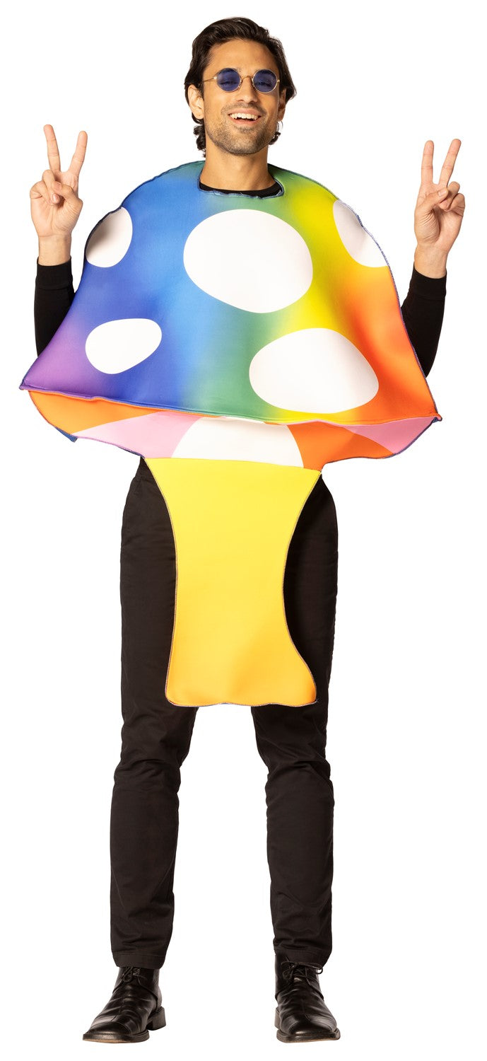 Rasta Imposta Mushroom Pilz Kostüm Erw. One Size bunt
