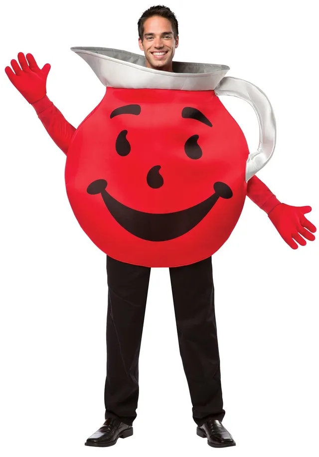 Rasta Imposta Kool Aid Guy Kostüm Erwachsene Einheitsgröße Rot