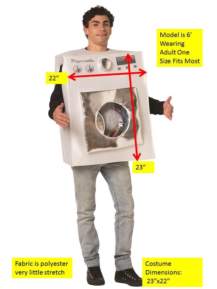 Rasta Imposta Washer Dryer Paarkostüm Waschmaschine OS