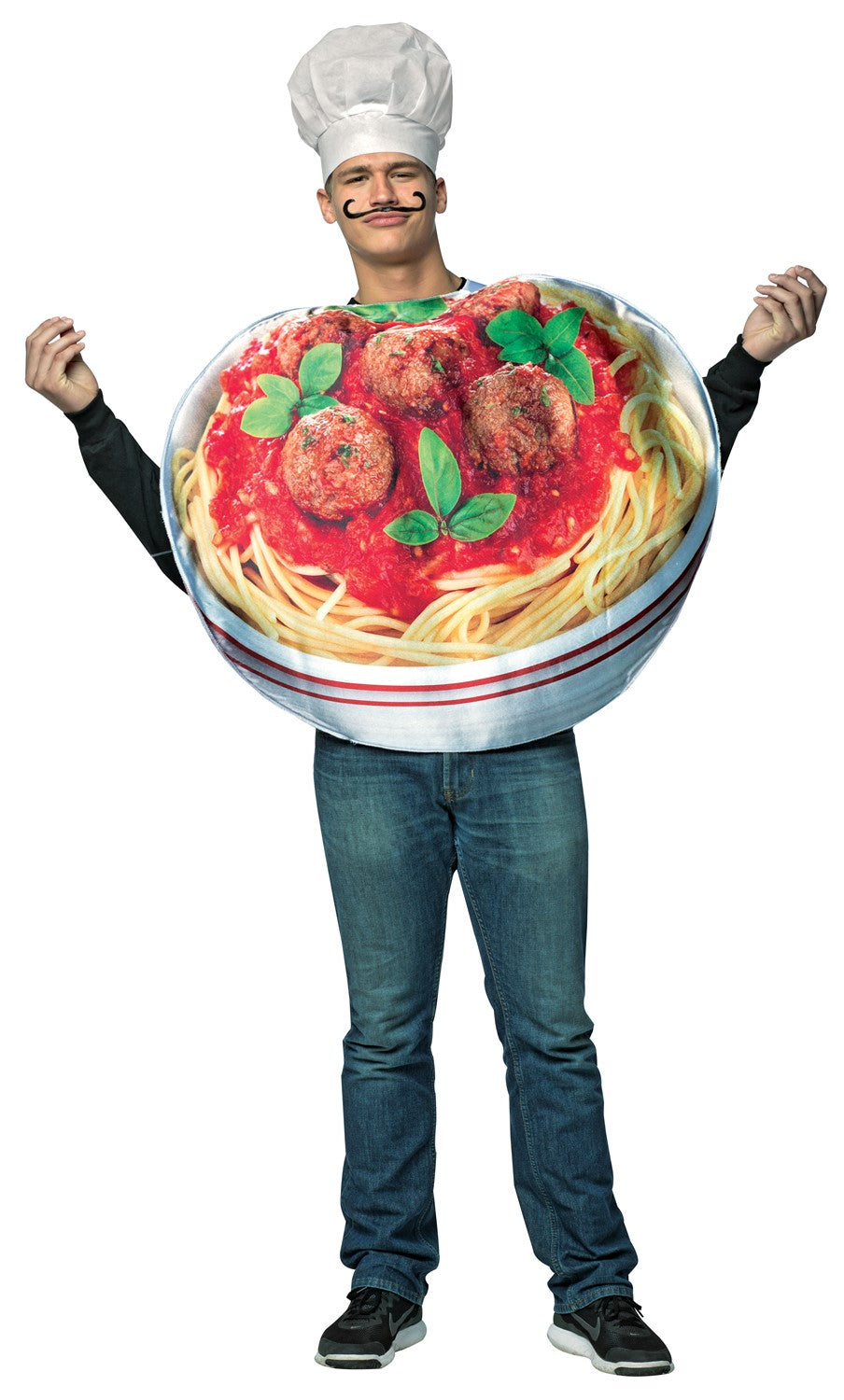 Rasta Imposta Spaghetti Meatballs Kostüm Erwachsene Einheitsgröße
